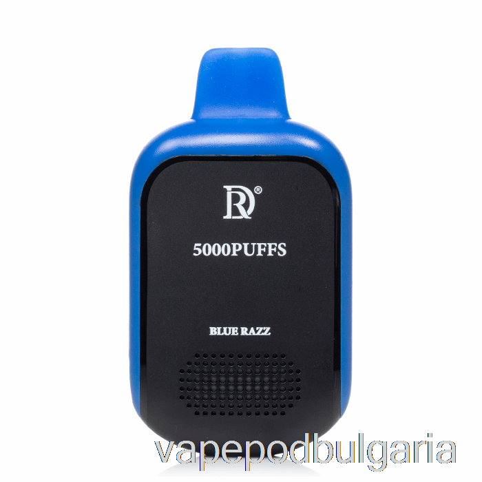 Vape Bulgaria Death Row Qr5000 еднократна употреба син Razz